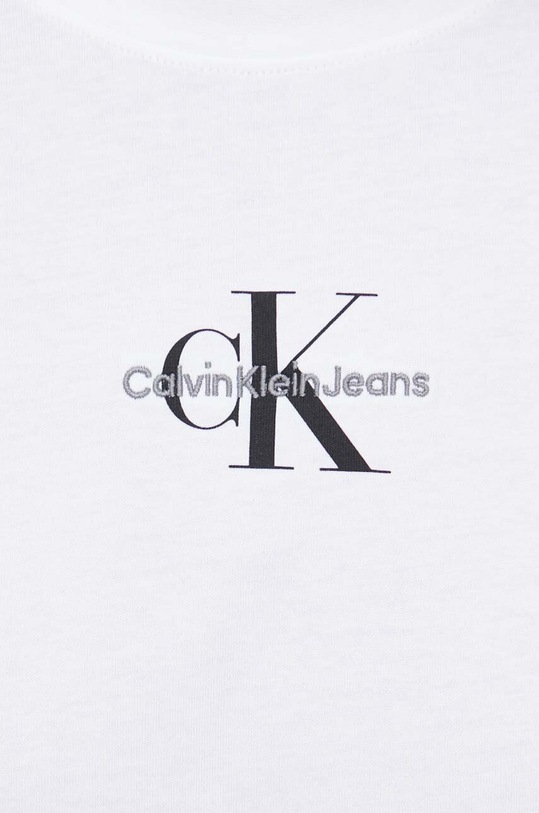 Calvin Klein Jeans t-shirt bawełniany J30J323483 biały