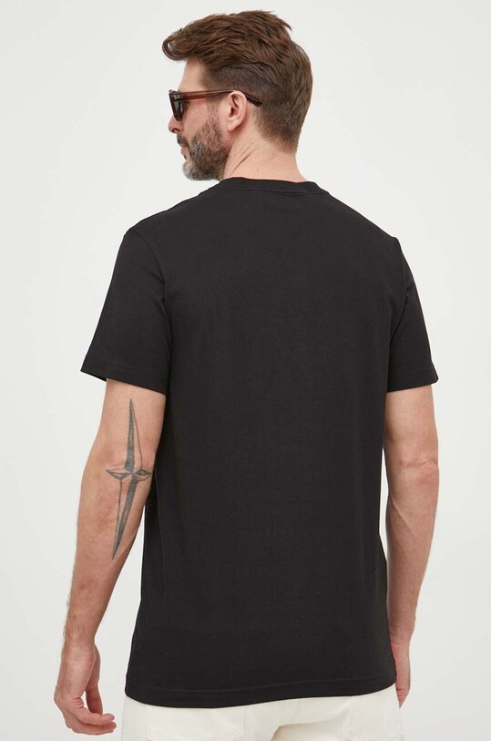 Odzież Calvin Klein Jeans t-shirt bawełniany J30J323532 czarny