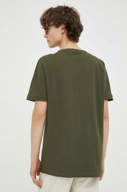 Îmbrăcăminte Les Deux tricou din bumbac LDM101007 verde