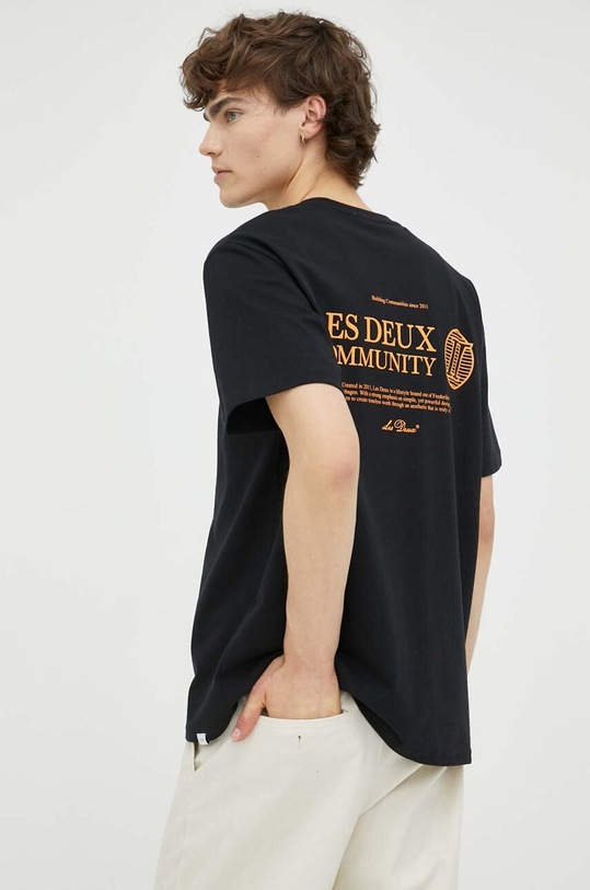 Μπλουζάκι Les Deux στάμπα μαύρο LDM101140