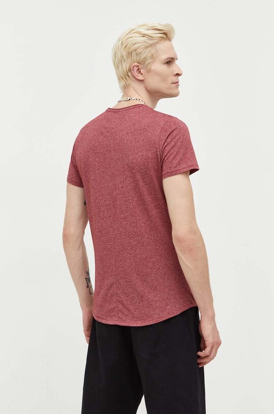 Ρούχα Μπλουζάκι Tommy Jeans DM0DM09586. μπορντό