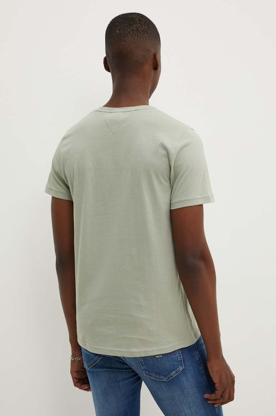Bavlněné tričko Tommy Jeans 2-pack modrá DM0DM15381