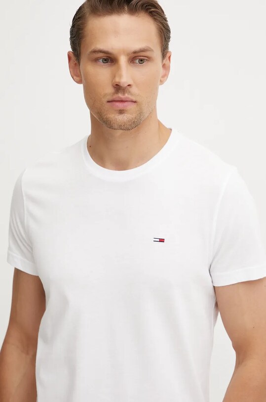 Βαμβακερό μπλουζάκι Tommy Jeans 2-pack DM0DM15381