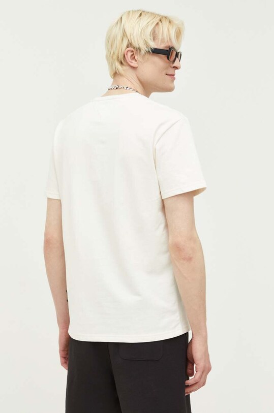Odzież Tommy Jeans t-shirt bawełniany DM0DM16883 beżowy