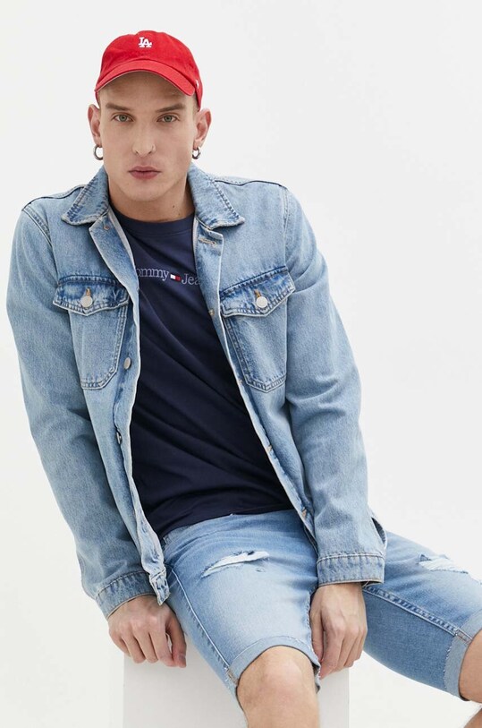 Tommy Jeans t-shirt bawełniany DM0DM16825