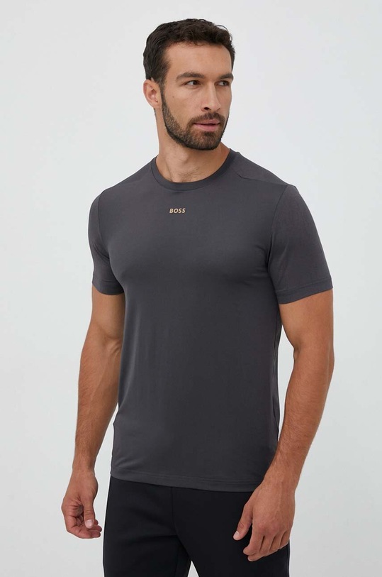 BOSS Green t-shirt szary 50494735