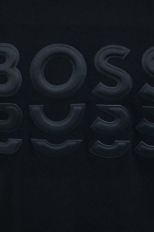 BOSS Green t-shirt bawełniany BOSS GREEN 50495876 czarny
