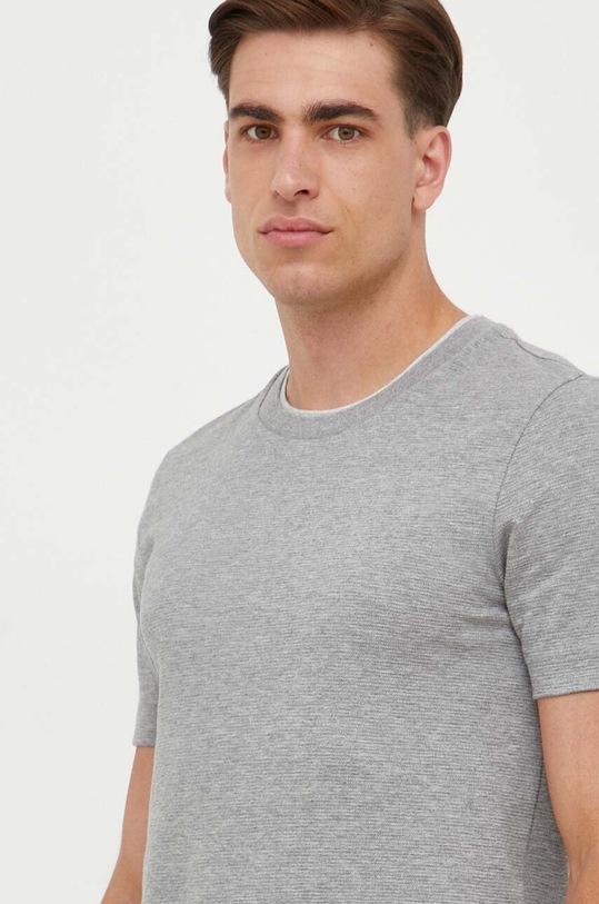 BOSS t-shirt szary 50494978