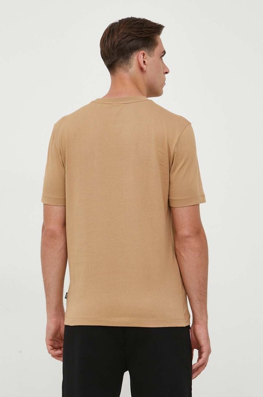 Odzież BOSS t-shirt bawełniany 50495742 beżowy