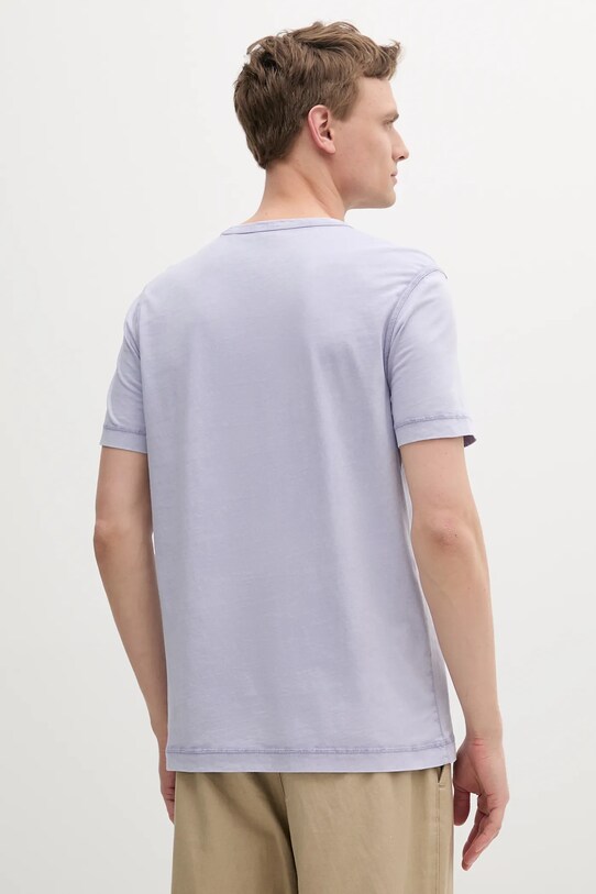 BOSS Orange tricou din bumbac BOSS ORANGE 50502173 violet SS25