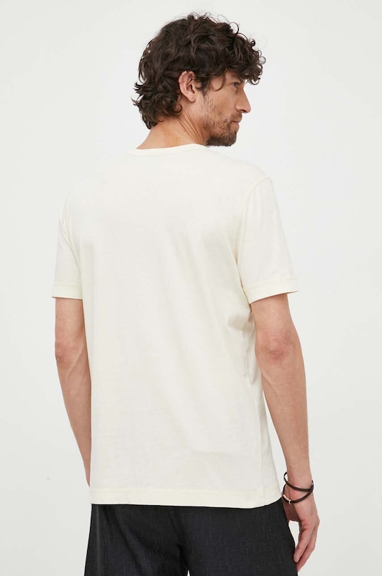 Ρούχα Βαμβακερό μπλουζάκι Boss Orange BOSS ORANGE 50502173 μπεζ