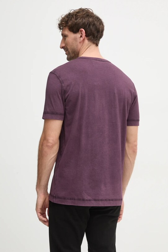 Îmbrăcăminte BOSS Orange tricou din bumbac BOSS ORANGE 50502173 violet