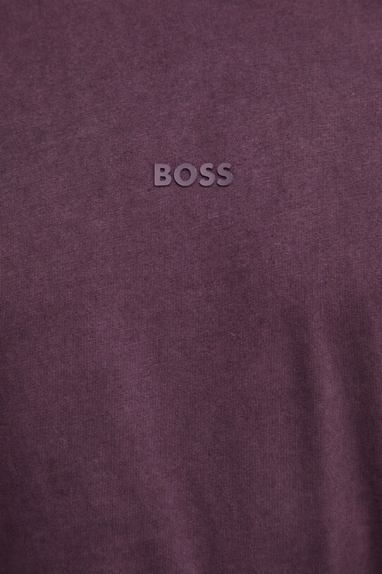 BOSS Orange tricou din bumbac BOSS ORANGE 50502173 violet