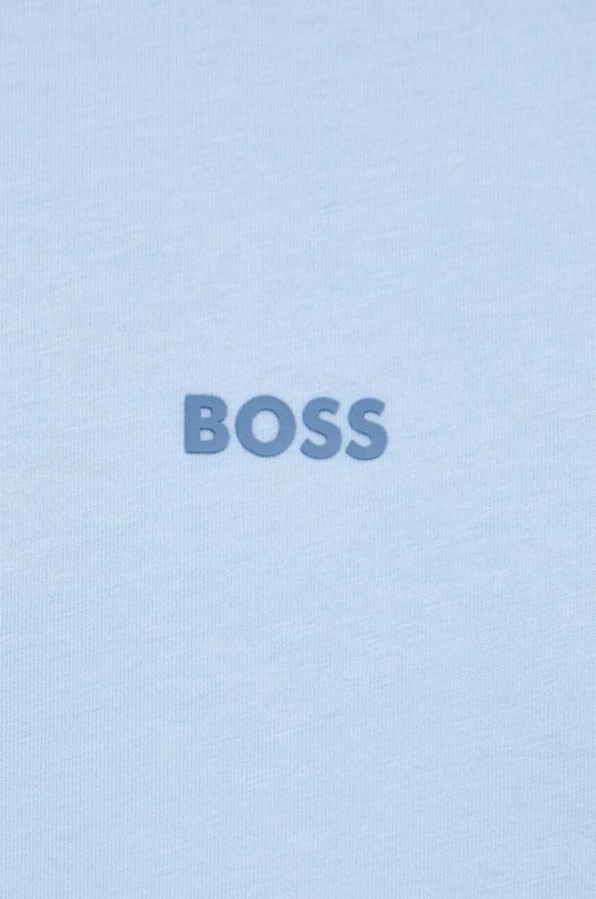 Βαμβακερό μπλουζάκι Boss Orange BOSS ORANGE 50502173 μπλε