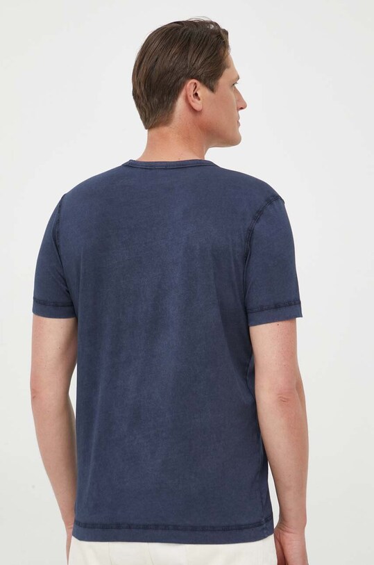 Odzież BOSS Orange t-shirt bawełniany 50502173 granatowy