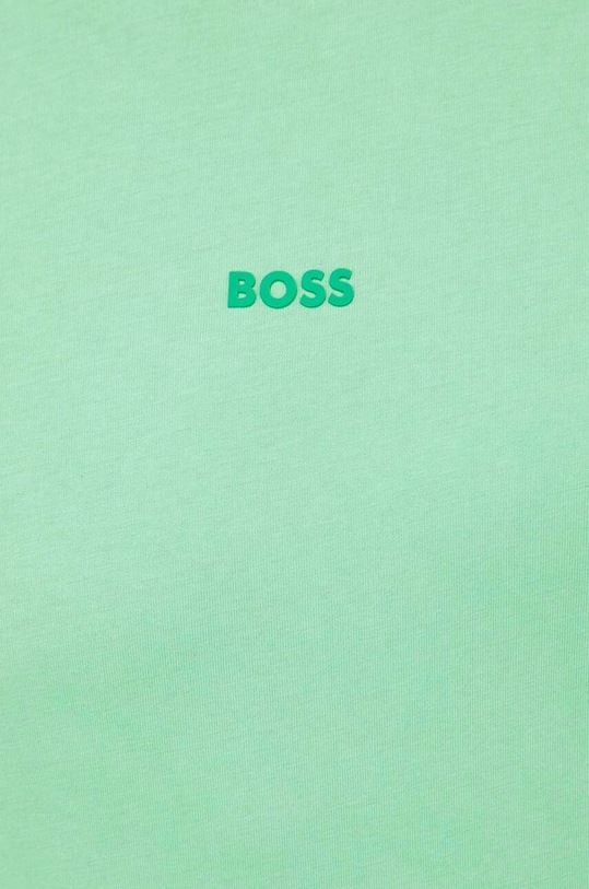 Βαμβακερό μπλουζάκι Boss Orange BOSS ORANGE πράσινο 50502173