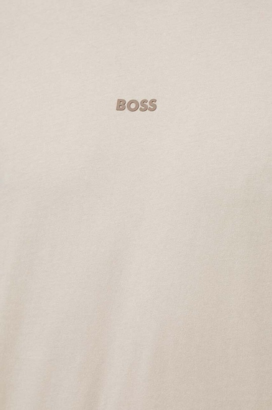 BOSS Orange t-shirt bawełniany BOSS ORANGE 50502173 beżowy