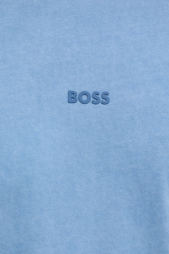 Хлопковая футболка BOSS Orange BOSS ORANGE 50502173 голубой