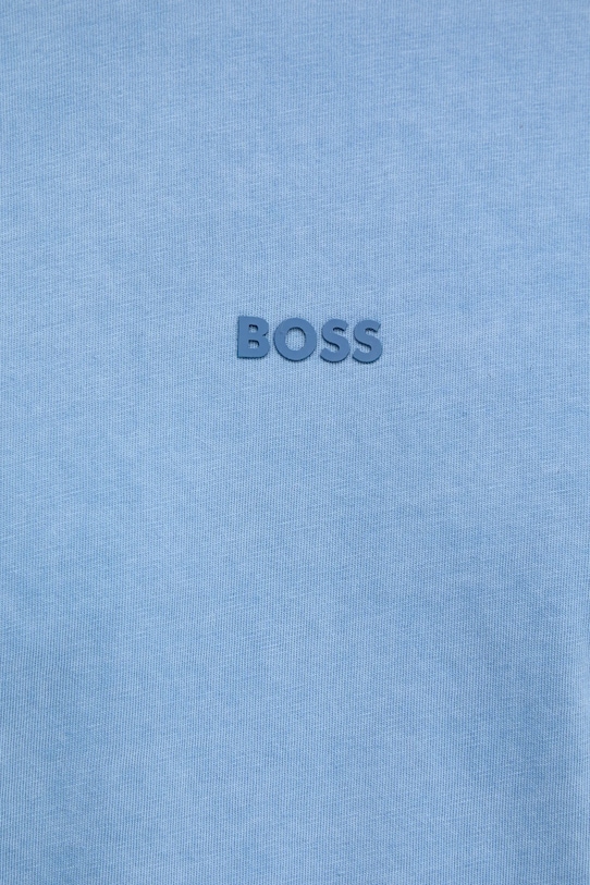 Βαμβακερό μπλουζάκι BOSS Orange BOSS ORANGE 50502173 μπλε