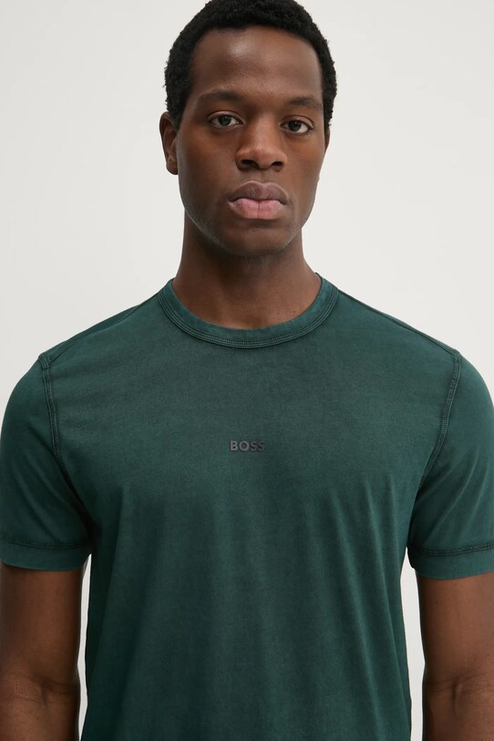 Pamučna majica Boss Orange BOSS ORANGE zelena 50502173