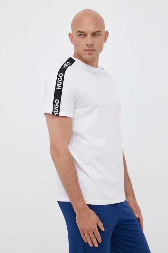 HUGO t-shirt lounge biały 50504270