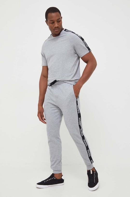 Футболка лаунж HUGO 50504270 сірий AW23