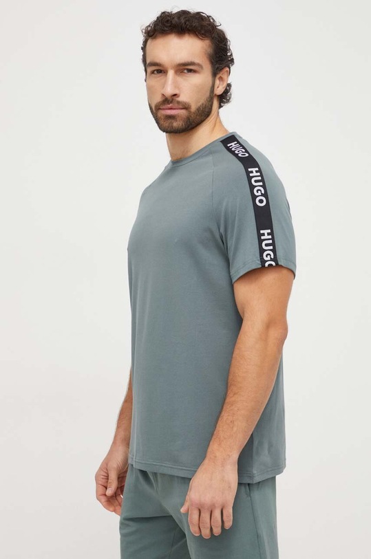 HUGO t-shirt lounge zielony 50504270