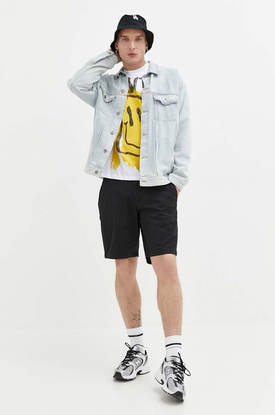 HUGO t-shirt bawełniany 50494591 biały AW23