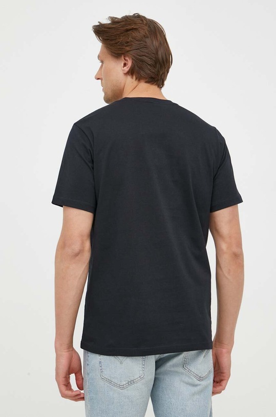 Îmbrăcăminte PS Paul Smith tricou din bumbac M2R.011R.LP4048 bleumarin