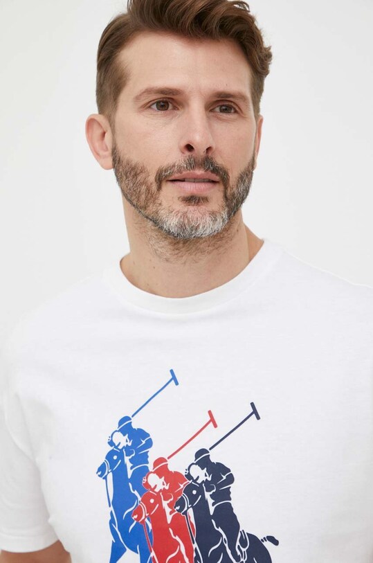 Polo Ralph Lauren tricou din bumbac 710909588 alb