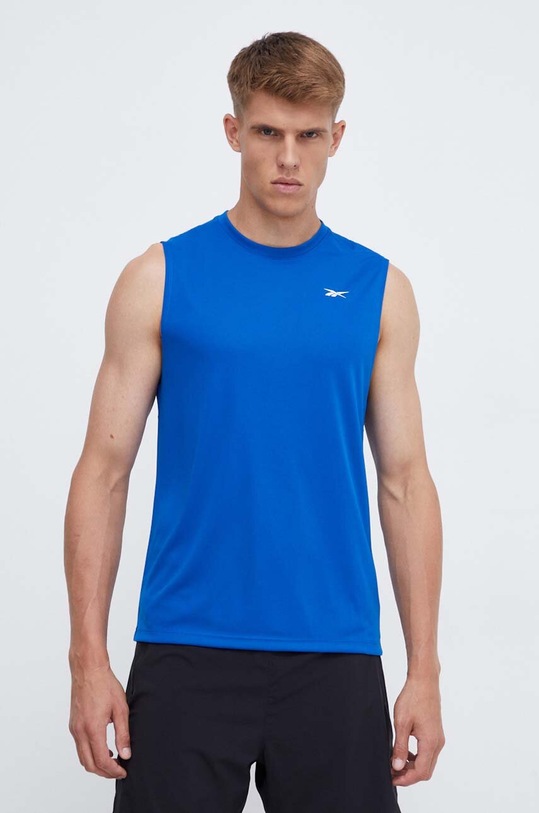 Reebok t-shirt treningowy ID TRAIN regular niebieski HS7743