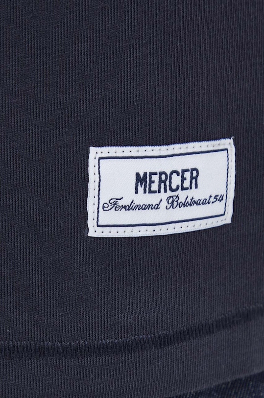 The Mercer Brand t-shirt bawełniany MEAP233006 granatowy