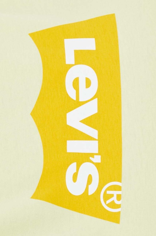 Levi's t-shirt bawełniany 22491.1313 żółty