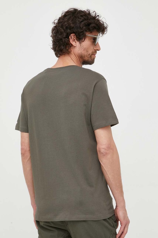 Odzież Pepe Jeans t-shirt bawełniany PM508977.728 zielony