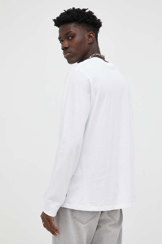 Odzież Levi's longsleeve bawełniany 36015.0158 biały