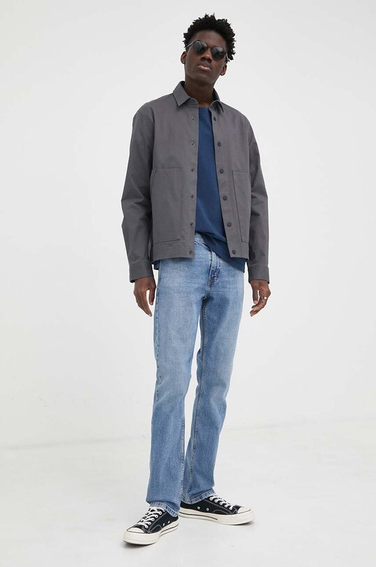 Levi's tricou din bumbac A0637.0058 bleumarin AW23