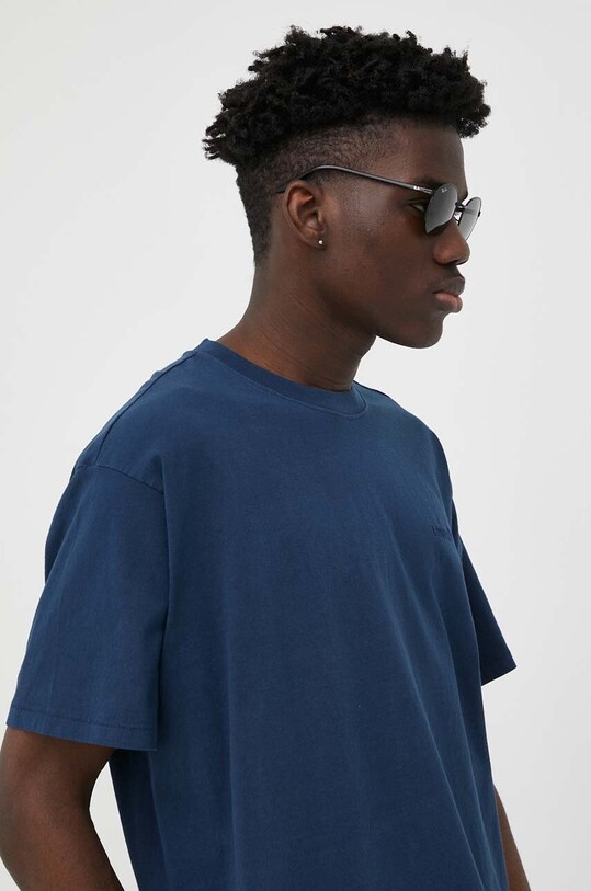 Bavlněné tričko Levi's námořnická modř A0637.0058
