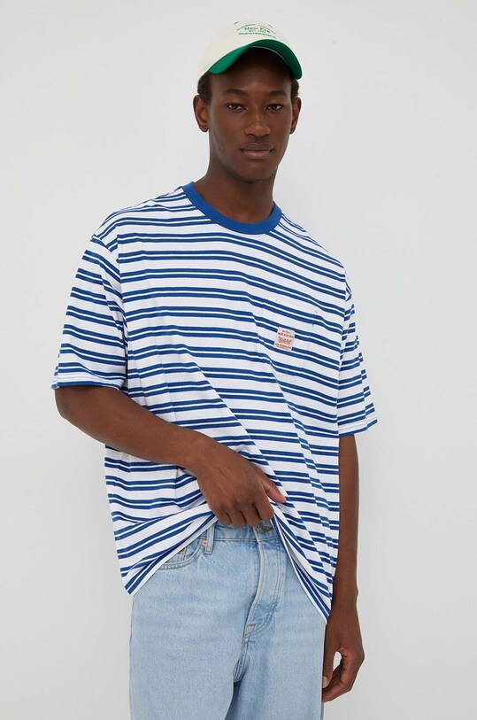 Levi's t-shirt bawełniany A5850.0002 niebieski AW23
