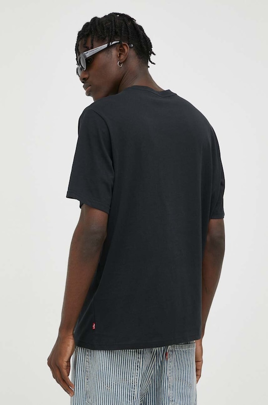 Ruházat Levi's pamut póló 16143.0985 fekete