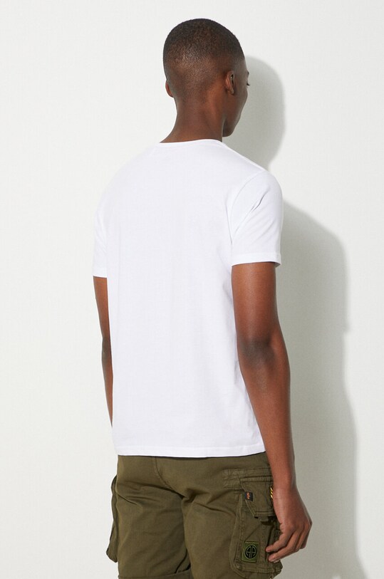 Oblečení Bavlněné tričko Alpha Industries 118533.09 bílá