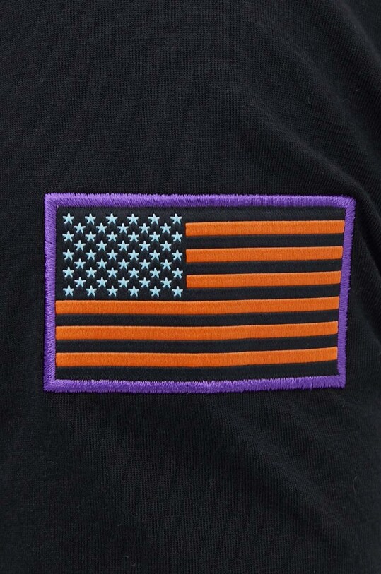 Alpha Industries t-shirt bawełniany Space Shuttle T 176507.556 czarny