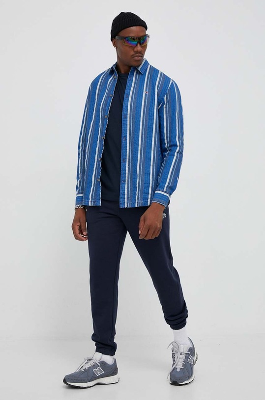 Billabong t-shirt bawełniany Arch Crew EBYKT00100 granatowy AW24