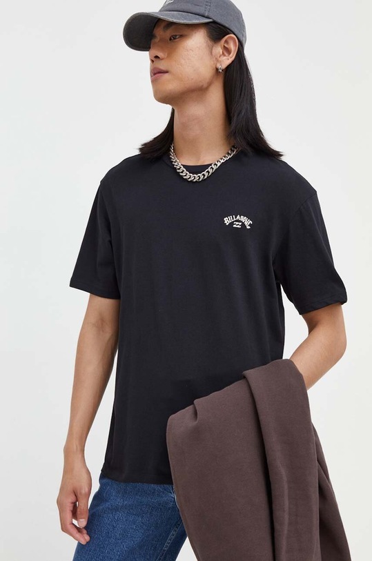 Billabong tricou din bumbac Arch Crew negru EBYKT00100