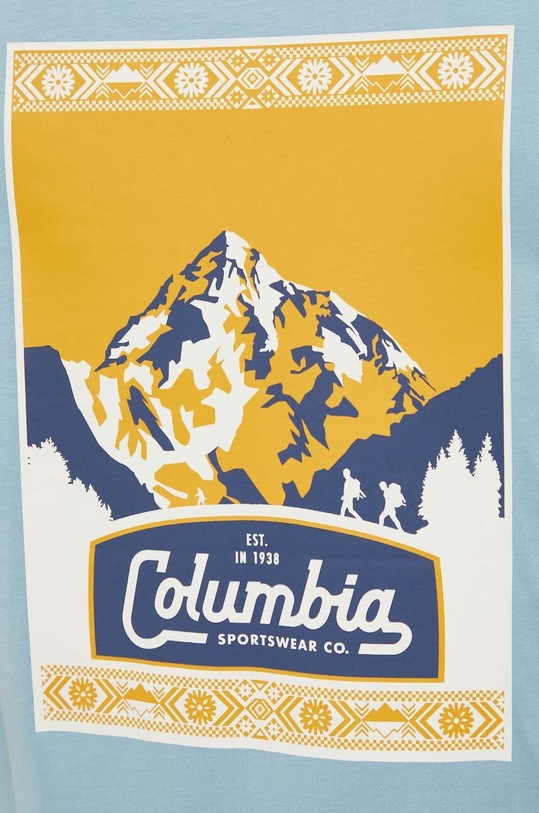 Columbia pamut póló 1991036 kék