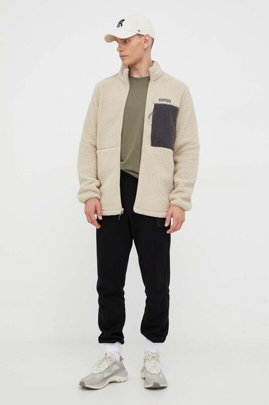 Одежда Хлопковая футболка Columbia 1991036 зелёный