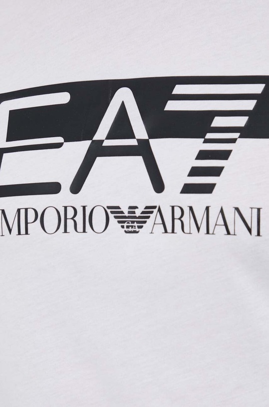 EA7 Emporio Armani t-shirt bawełniany 6RPT81.PJM9Z biały