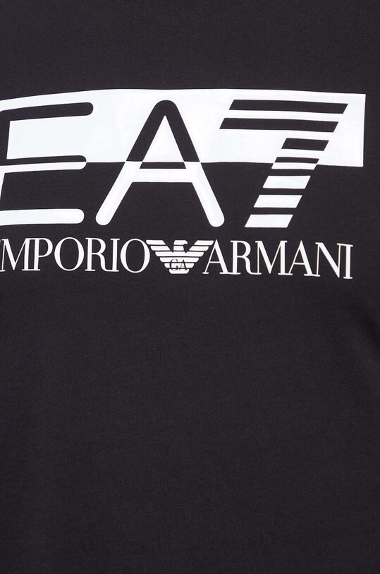 Бавовняна футболка EA7 Emporio Armani 6RPT81.PJM9Z чорний