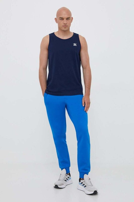 adidas Originals t-shirt bawełniany IM4394 niebieski AW23