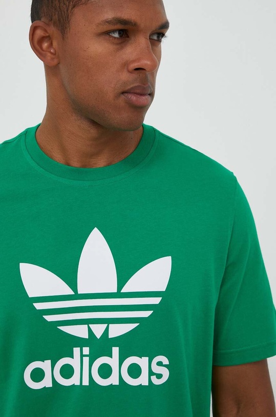 Odzież adidas Originals t-shirt bawełniany IM4506 zielony