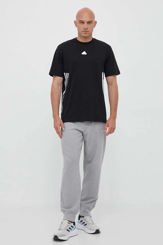 adidas tricou din bumbac IN1611 negru AW23